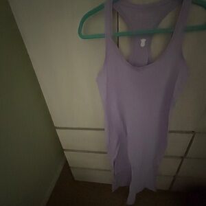 New Victoria’s Secret Lavender Racerback Tank Dress w/ Side Slit